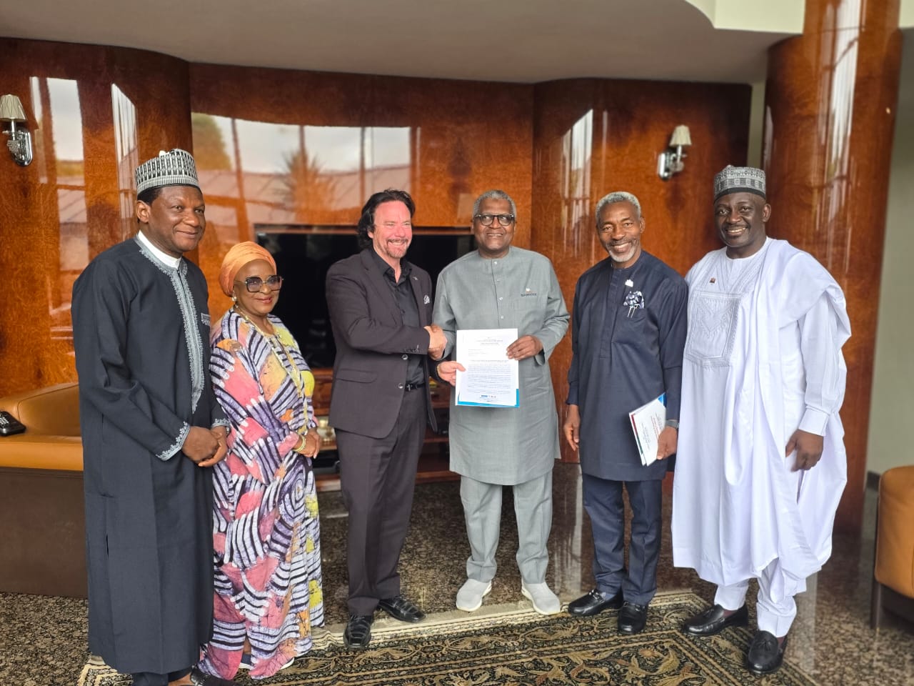 Dangote Group Receives Presidents of Global Alliance, NIPR ...Confirms Participation at 2026 WPRF