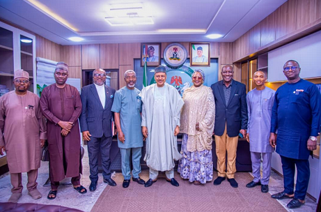 WPRF: Minister Receives NIPR President, NPC Chair